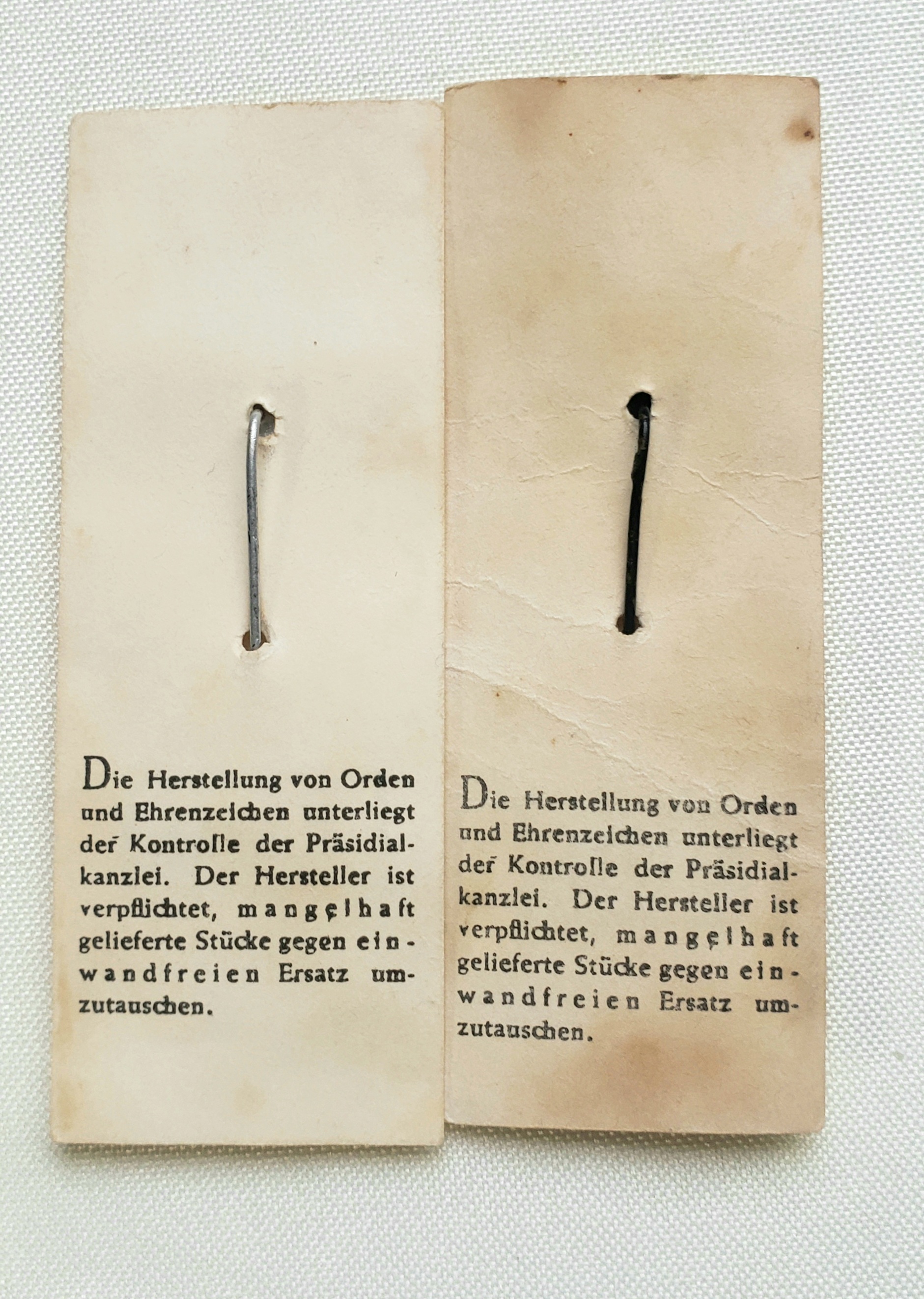 Stickpins, Miniature and Ribbon Bars.